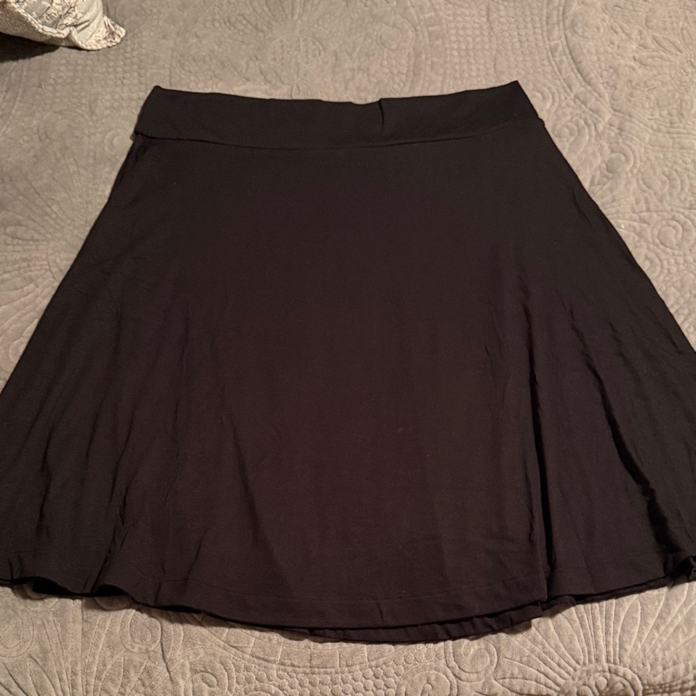 Old Navy Black Skater Skirt